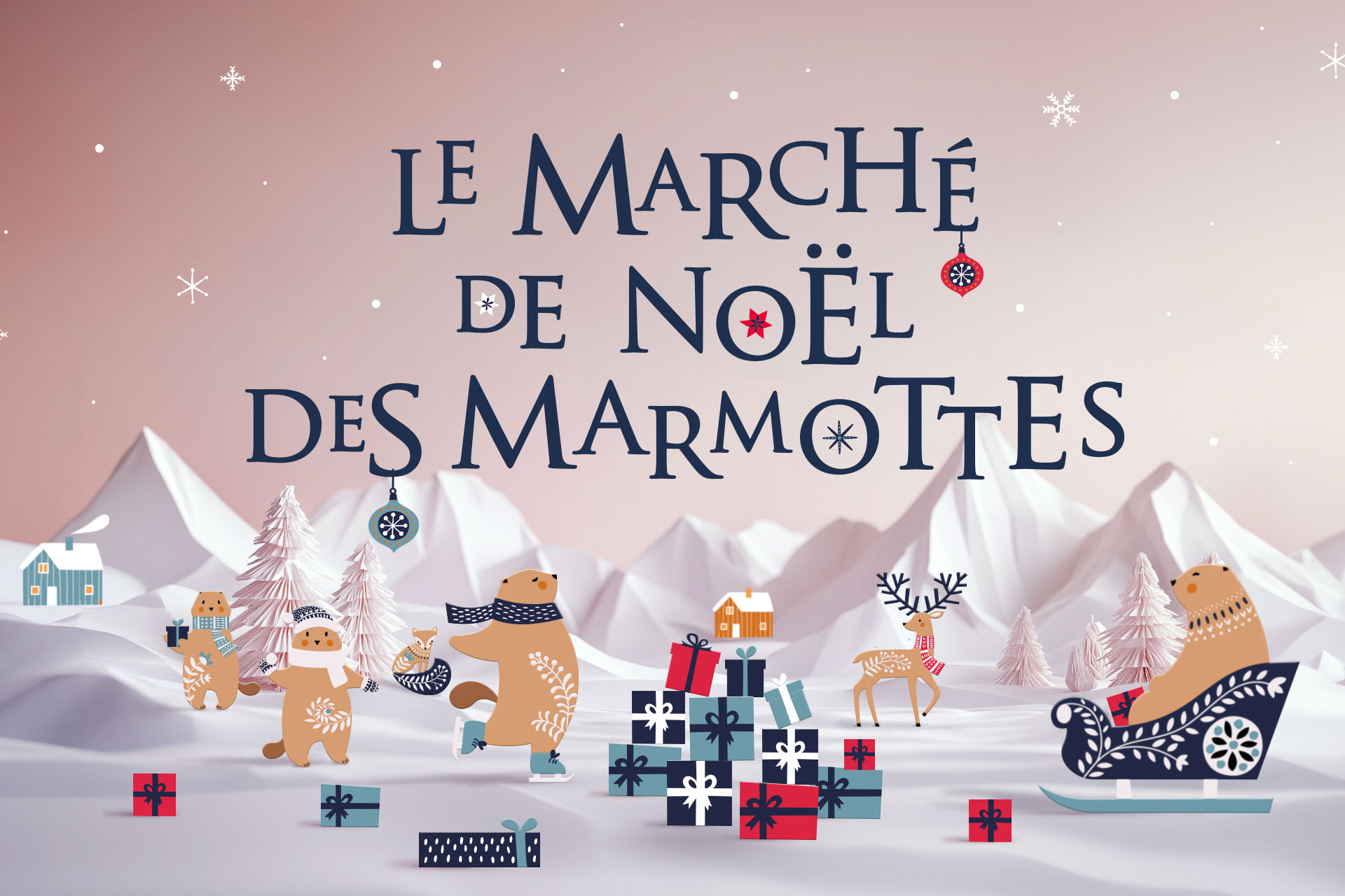 Le marché de Noël des Marmottes