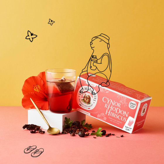 Rosehip & Hibiscus herbal tea Rosehip & Hibiscus herbal tea