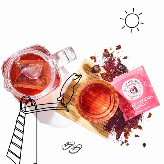 Rosehip & Hibiscus herbal tea Rosehip & Hibiscus herbal tea
