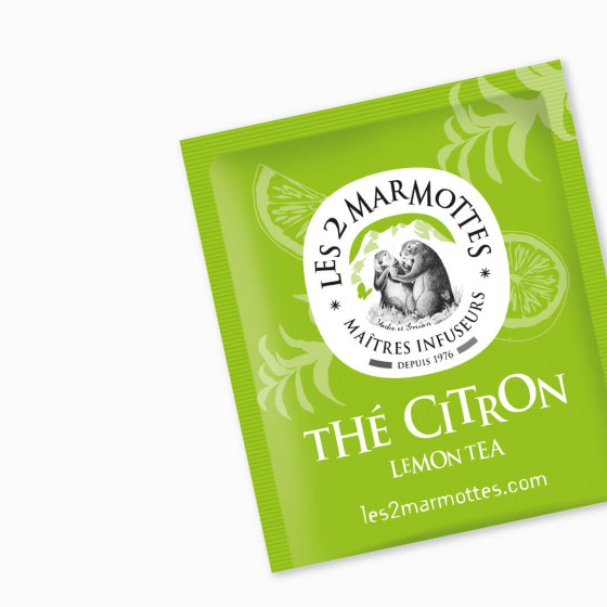 Sachet Thé Bio Citron à l'unité Sachet Thé Bio Citron à l'unité