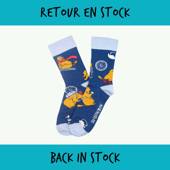 Les chaussettes sont de retour après une rupture de stock