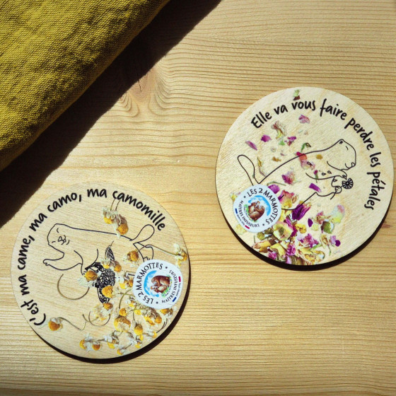 Idée de cadeau fan de thé : des jolis sous-mugs pour poser sa tasse de thé ou sa tasse de tisane Idée de cadeau fan de thé : des jolis sous-mugs pour poser sa tasse de thé ou sa tasse de tisane