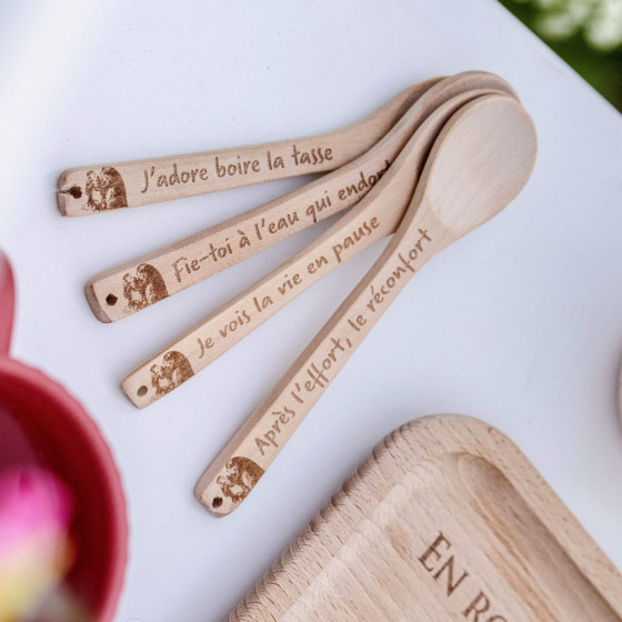 Wooden teaspoons