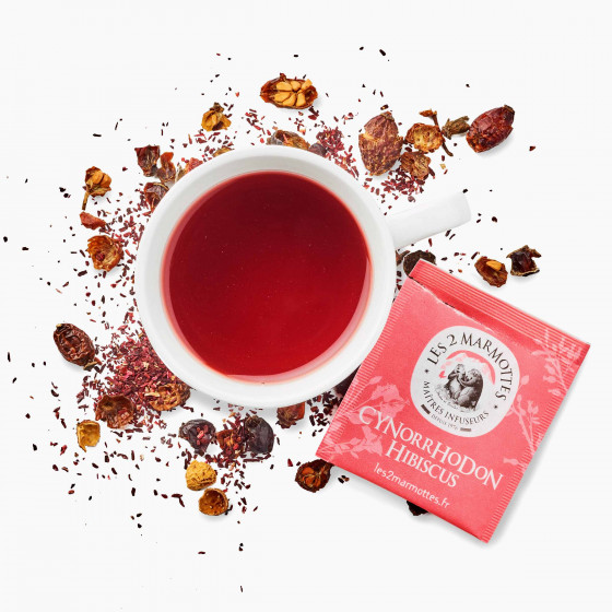Rosehip & Hibiscus herbal tea