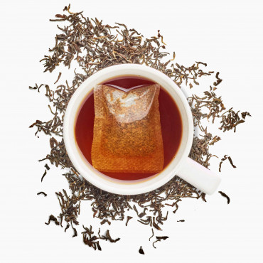 Tea dej - thé noir d'Assam biologique Les 2 Marmottes - Made in France - Sans arômes ajoutés