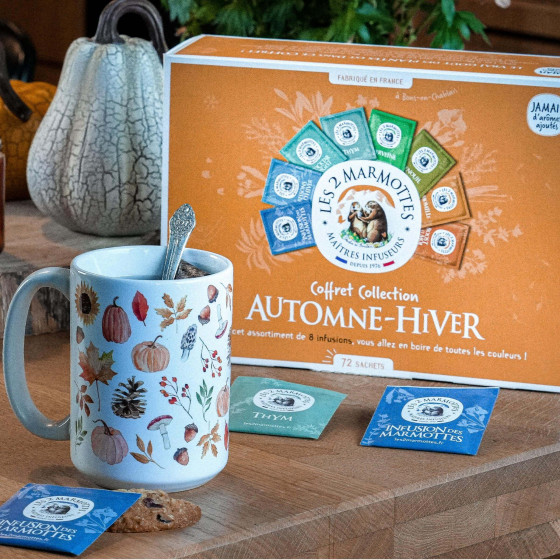 Coffret d'infusions pour l'automne Coffret d'infusions pour l'automne
