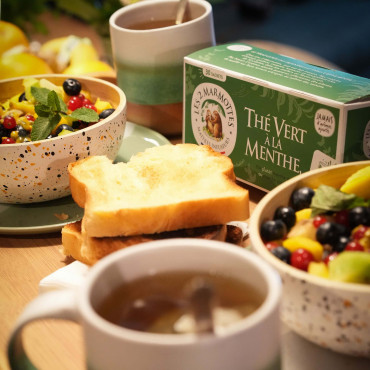 Mint Green Tea