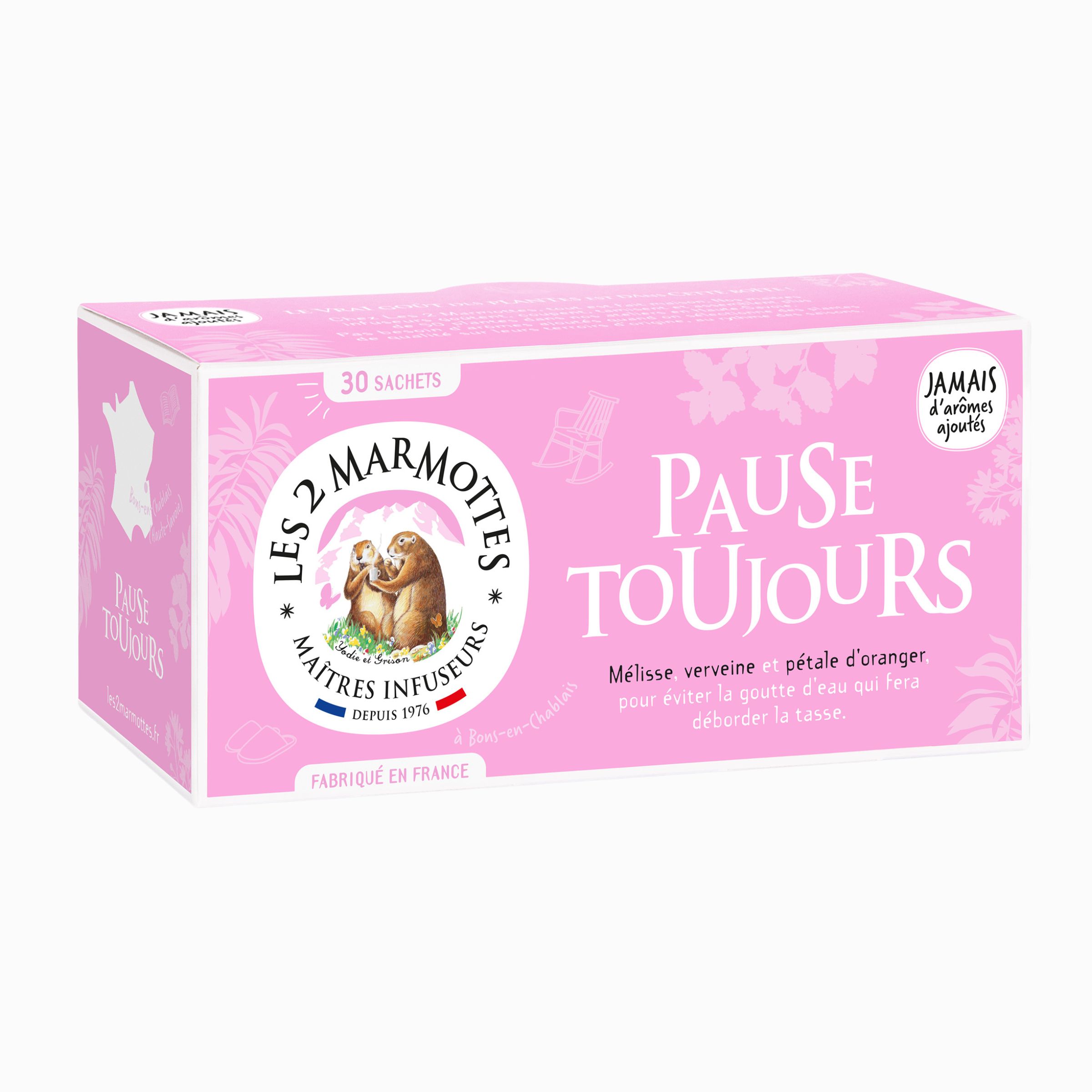 La tisane Pause Toujours Les 2 Marmottes n'est plus commercialisée