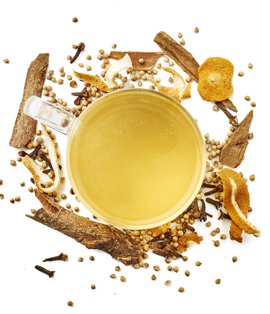 Nice spicy herbal blends can feature clove or cinnamon