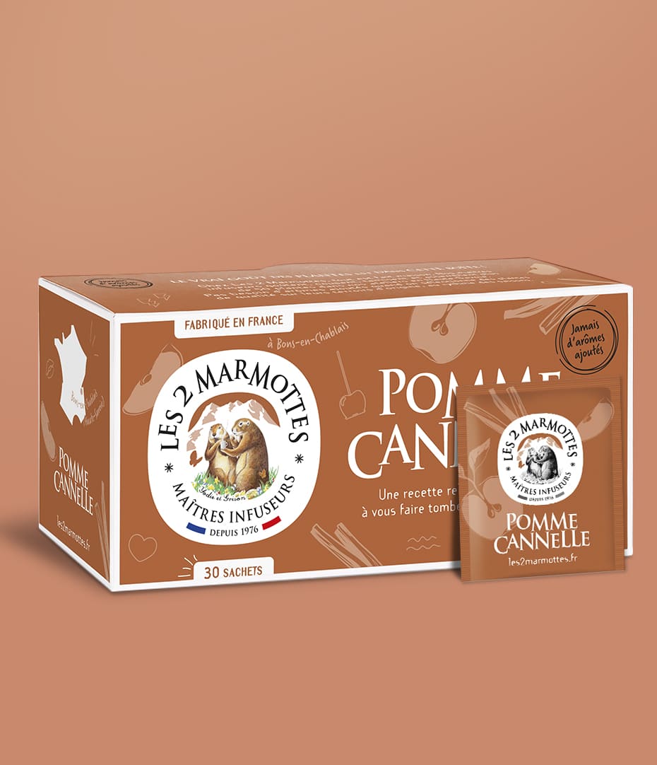 Apple&Cinnamon herbal blend for tea