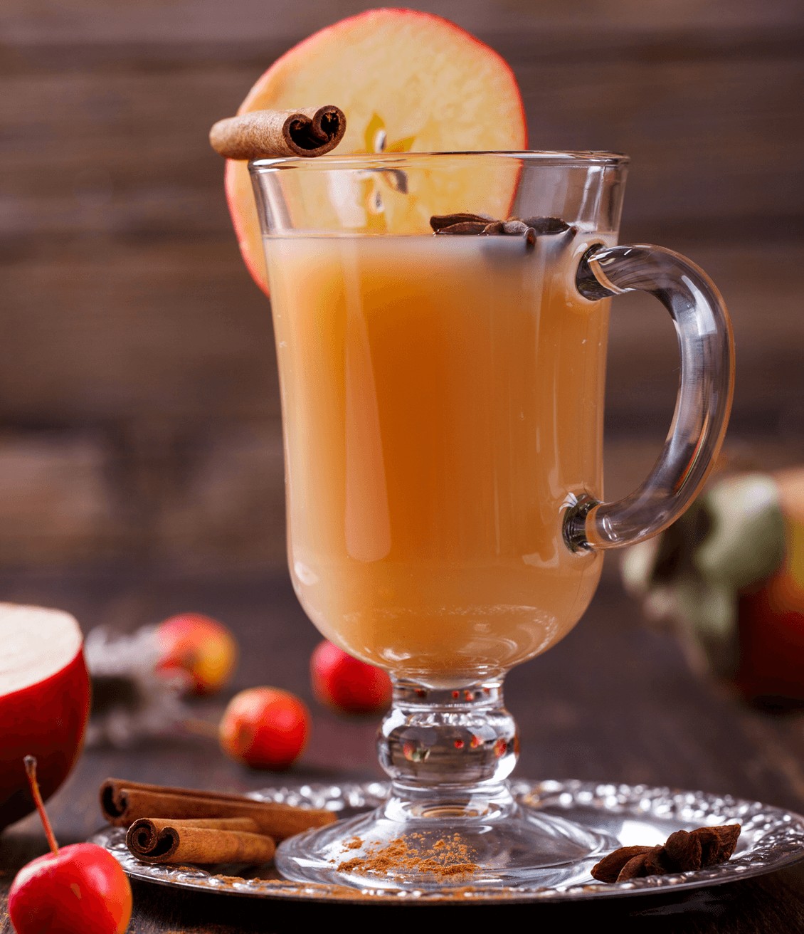 Mulled apple juice : homemade recipe