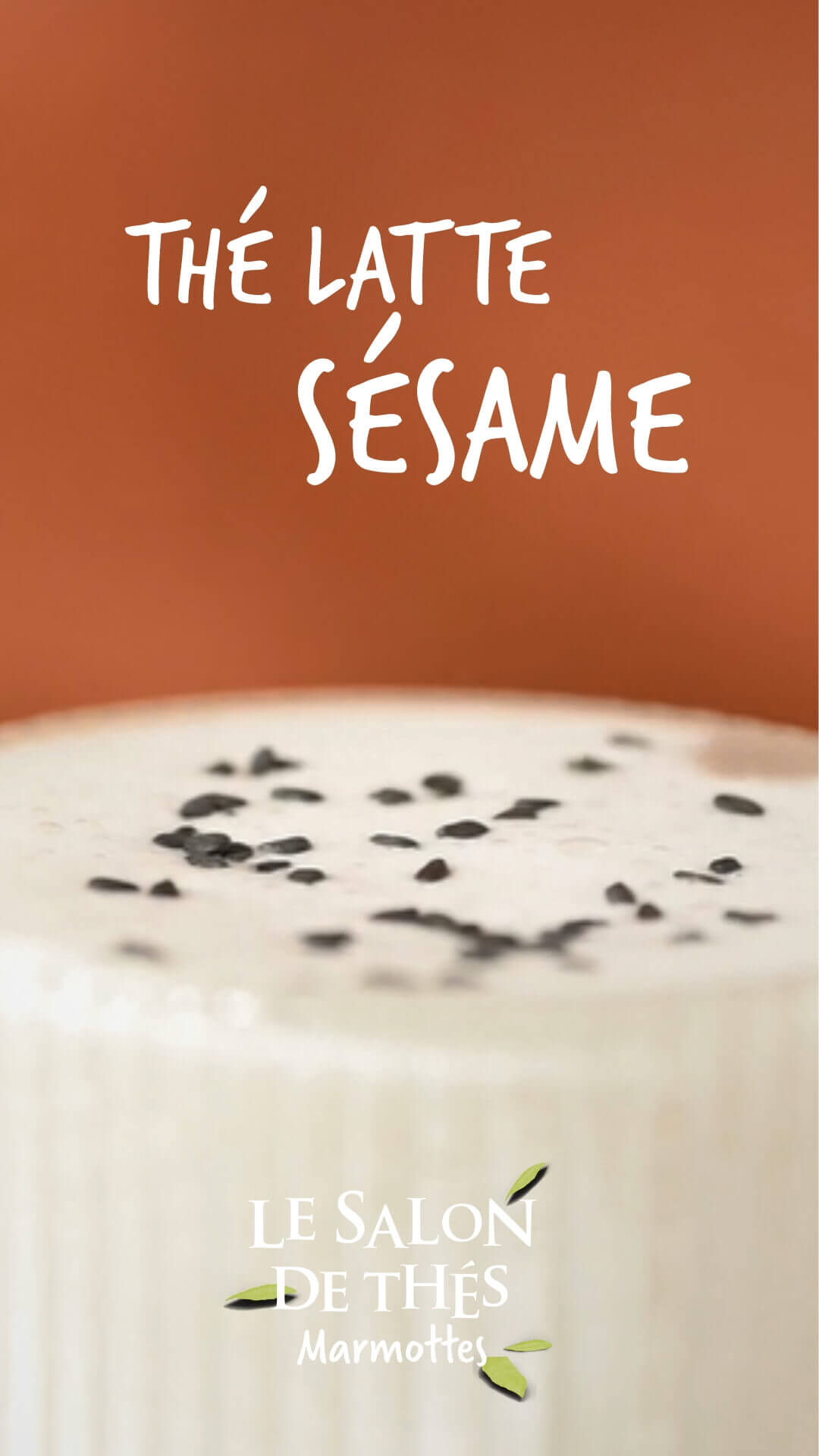 Recette thé latte : thé vert, jasmin, sésame noir