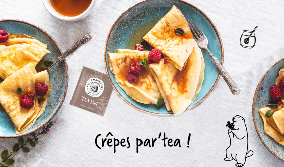 The incredible recipe for tea crepes!