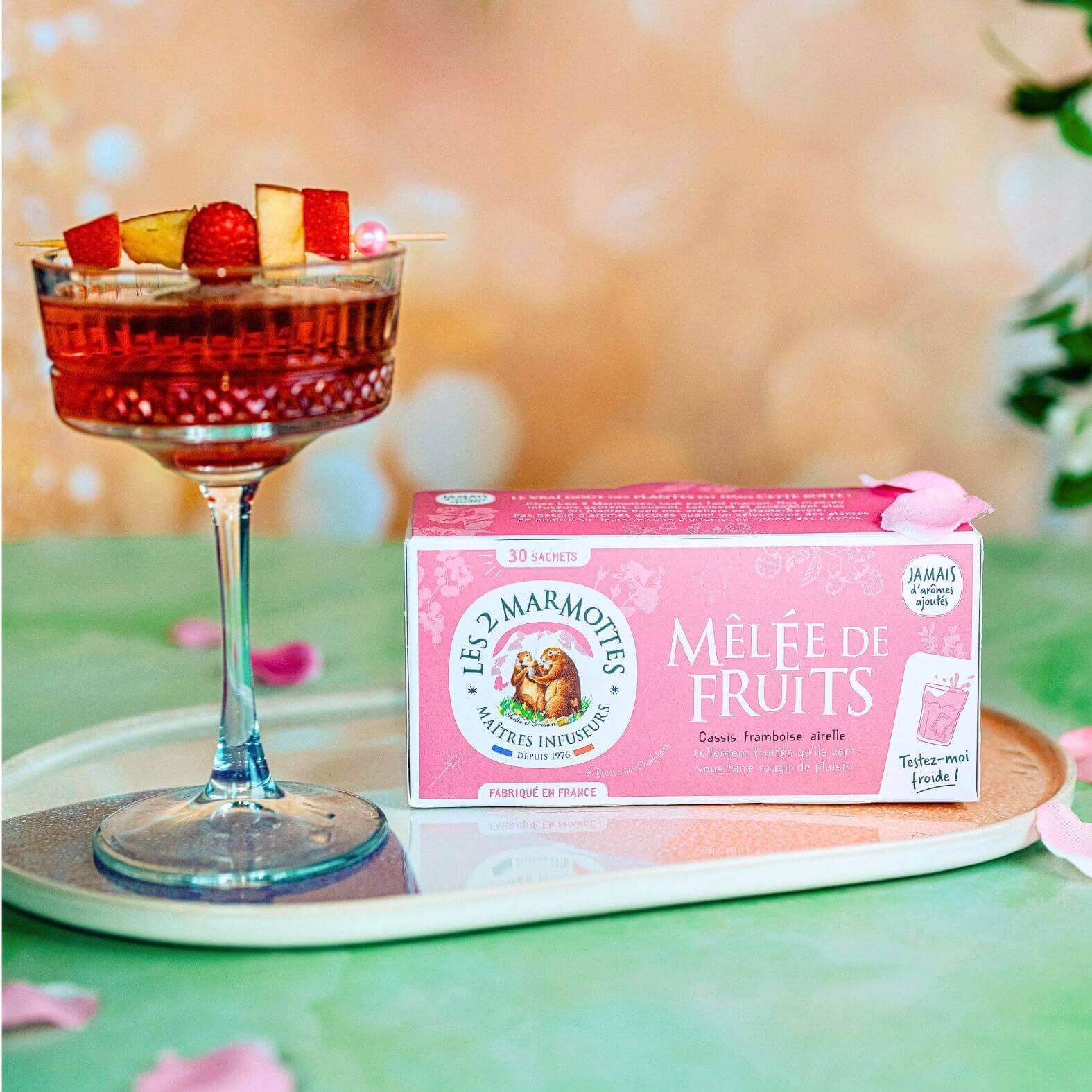 Caffeine free red berries tea